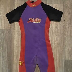 Hobie Kids Rashguard - Black, Purple, and Red